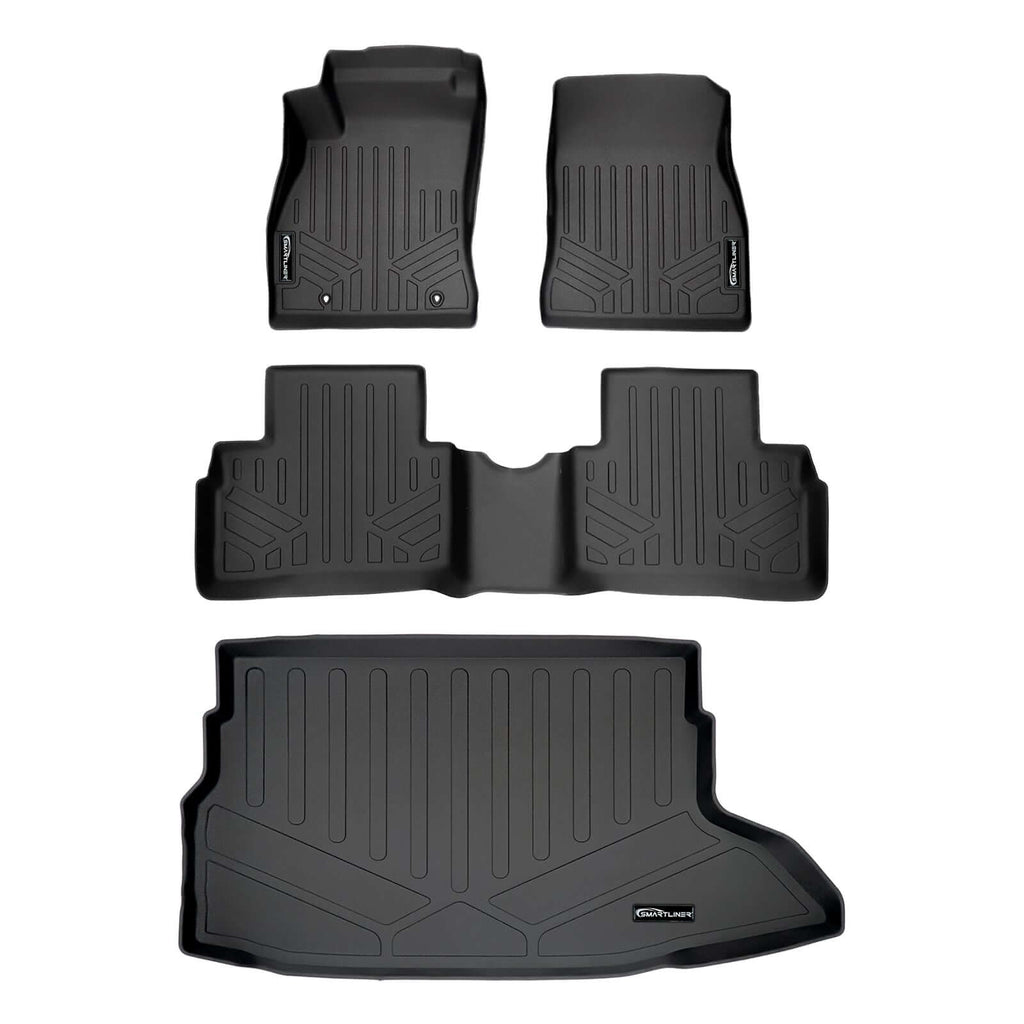SMARTLINER Custom Fit Floor Liners For 2011-2017 Nissan Juke (with or without Optional Subwoofer)