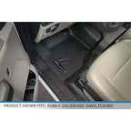 SMARTLINER Custom Fit Floor Liners For 2017-2022 SuperCrew with Vinyl Flooring and Bench Seat with rear underseat storage