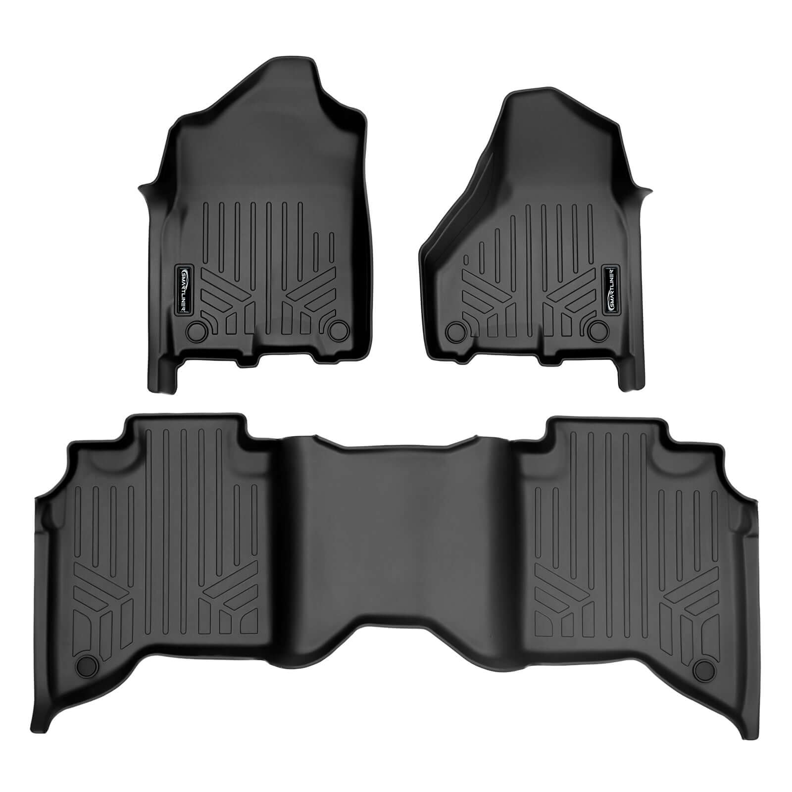 SMARTLINER Custom Fit Floor Liners For 2019 - 2024 Ram 2500 Crew Cab Bucket Seats