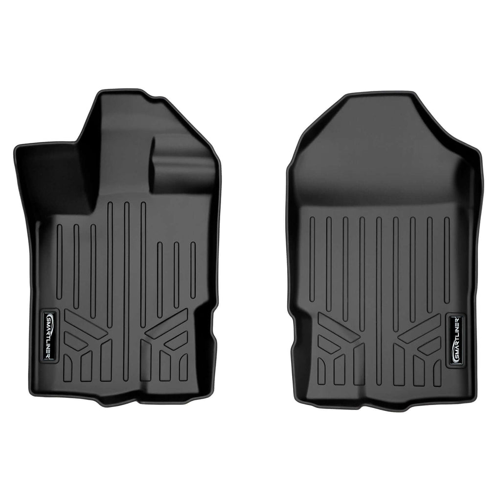 SMARTLINER Custom Fit Floor Liners For 2019-2023 Ford Ranger SuperCab with Vinyl Flooring