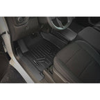 SmartCoverage™ Custom Fit Floor Liners For 2019-2024 Chevrolet Silverado 1500 Crew Cab With 1st Row Bench Seat (OTH Coverage) and Vinyl Flooring with the 2nd Row Underseat Storage