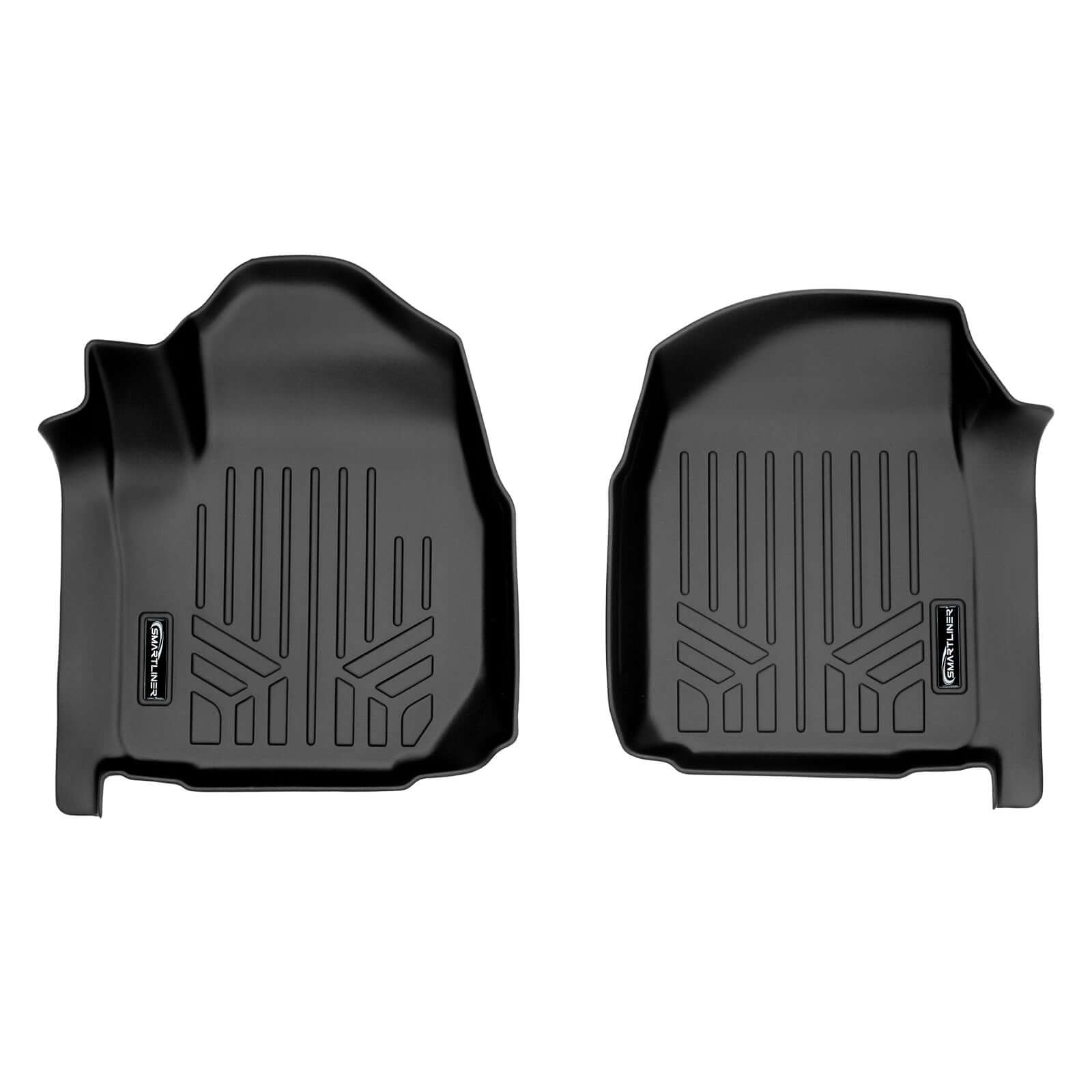 SMARTLINER Custom Fit Floor Liners Compatible With 2020-2025 Chevrolet Silverado 2500 HD | 3500 HD /  GMC Sierra 1500 (Regular Cab|Without Over the Hump Coverage)
