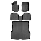 SMARTLINER Custom Fit Floor Liners For 2020-2024 Mercedes-Benz GLS-Class 7 Passenger With 2nd Row Bench Seat