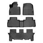 SMARTLINER Custom Fit Floor Liners For 2020-2025 Hyundai Palisade with 2nd Row Bucket Seats With Center Console