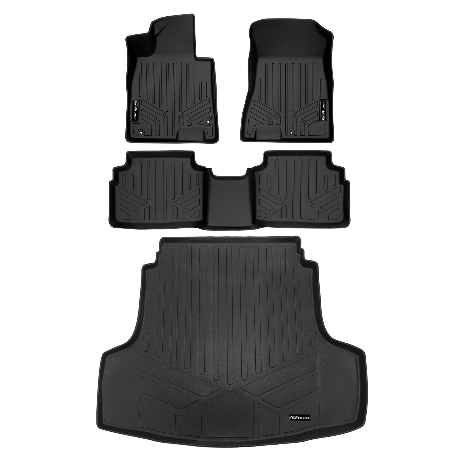 SMARTLINER Custom Fit Floor Liners For 2025 Kia K5 FWD Models