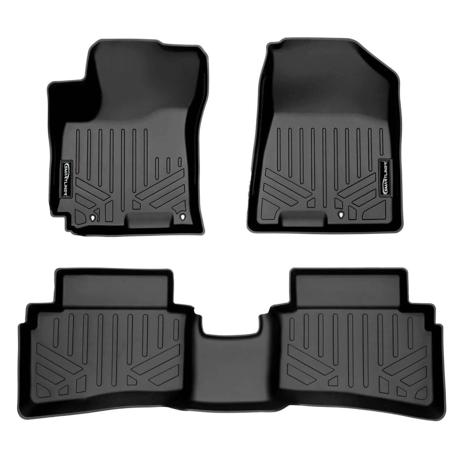 SMARTLINER Custom Fit Floor Liners For 2020-2025 Hyundai Venue (Lower Cargo Position)