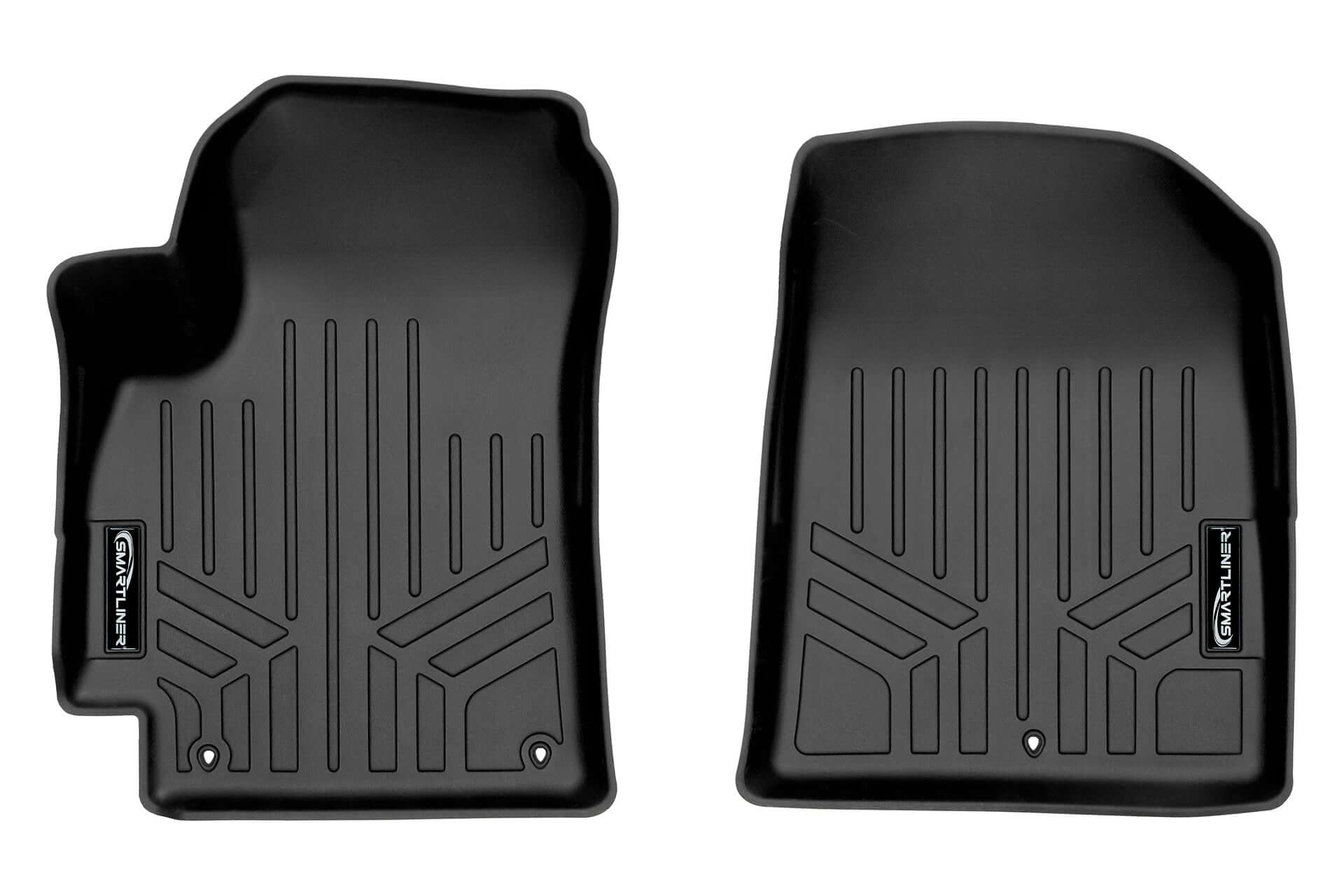 SMARTLINER All Weather Protection Custom Fit Black Cargo Liner Compatible With 2024 - 2025 Kia Seltos with Cargo Area in Upper Position with Subwoofer