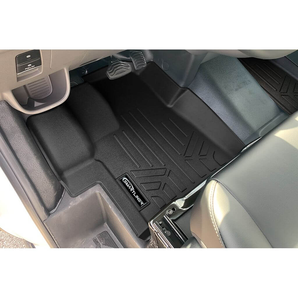 SMARTLINER Custom Fit Floor Liners For 2023-2025 Ford Transit (Vinyl Flooring Not Over the Hump)