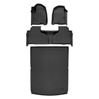 SMARTLINER Custom Fit Floor Liners For 2021-2025 Chevrolet Suburban with 2nd Row Bench Seat