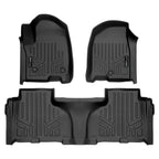 SMARTLINER Custom Fit Floor Liners For 2021-2025 Chevrolet Suburban with 2nd Row Bucket Seats