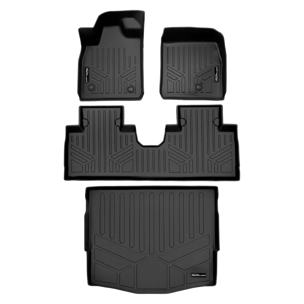 SMARTLINER Custom Fit Floor Liners For 2021-2025 Ford Mustang Mach-E