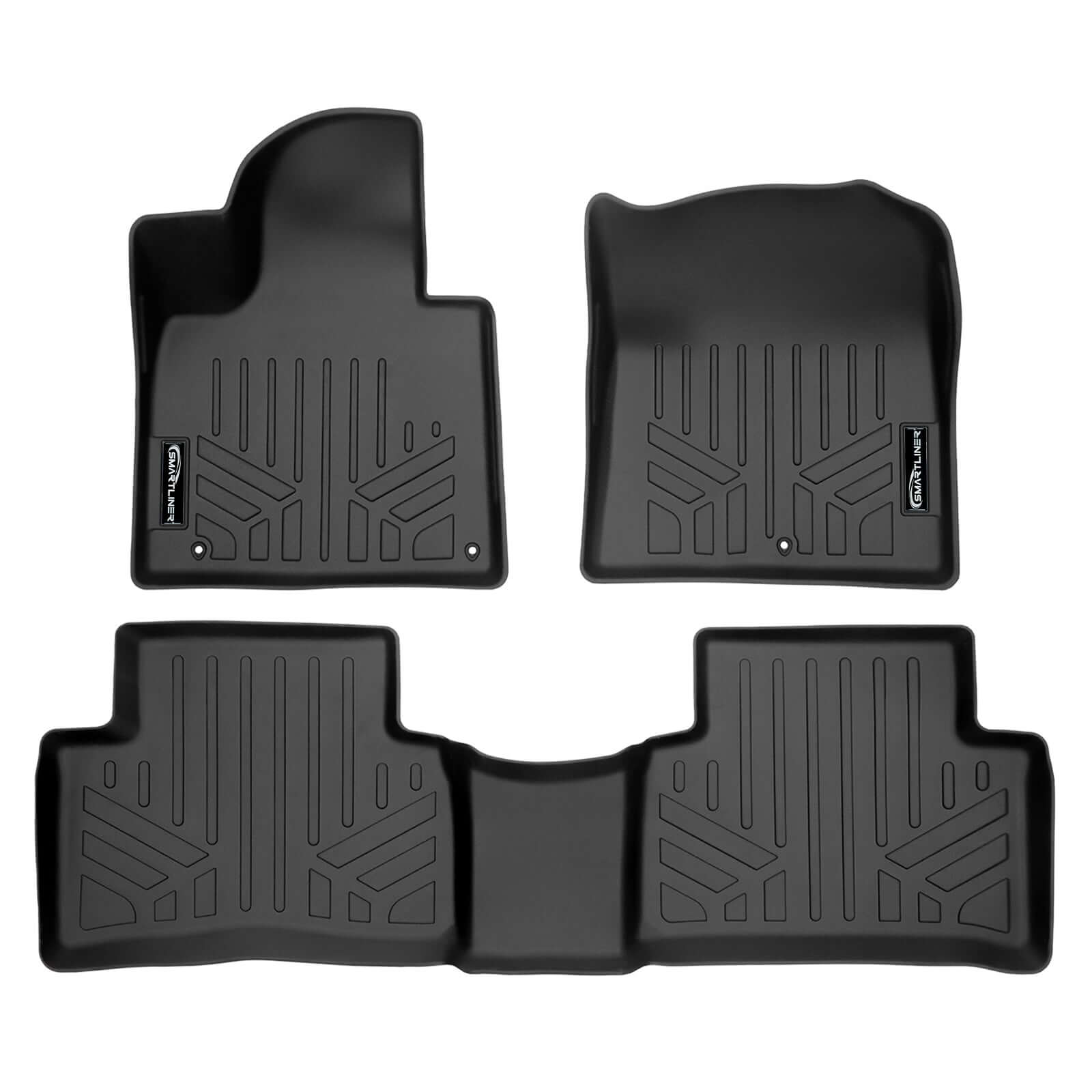 SMARTLINER Custom Fit Floor Liners For 2021-2025 Kia Sorento (with 2nd Row Bench Seat)