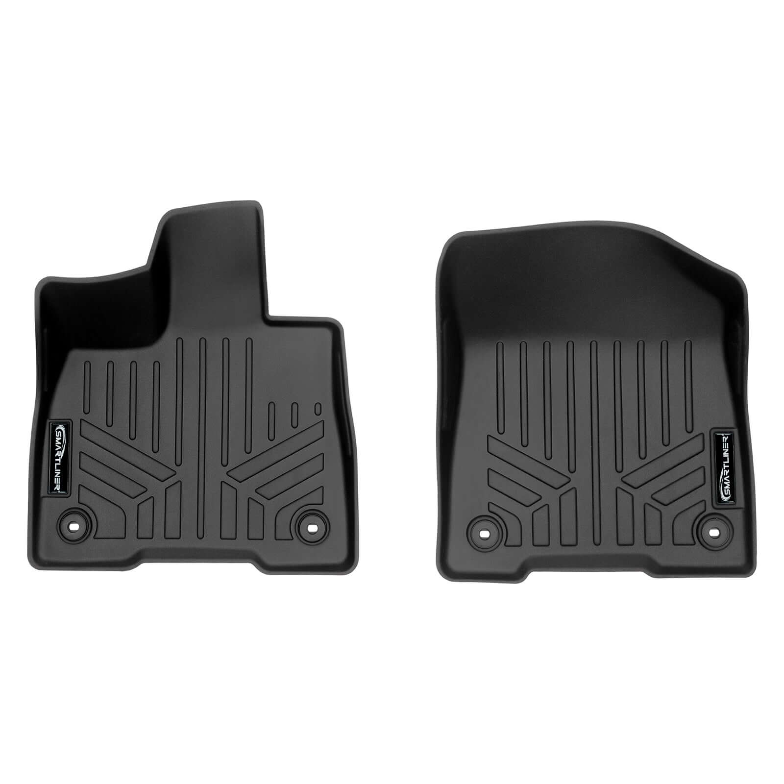 SMARTLINER Custom Fit Floor Liners For 2021-2025 Toyota Sienna with 2nd Row Bench Seat