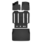 SMARTLINER Custom Fit Floor Liners For 2022-2025 Kia Carnival (7 Passenger Models Without 2nd Row VIP Seats)