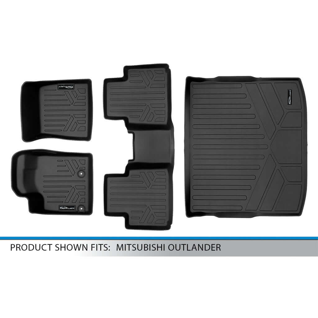 SMARTLINER Custom Fit Floor Liners For 2022 - 2025 Mitsubishi Outlander