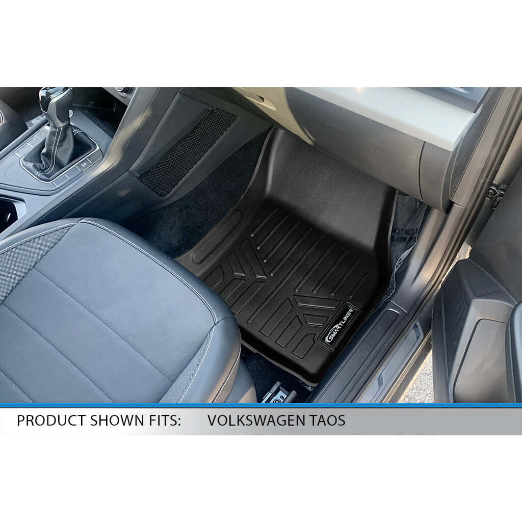 SMARTLINER Custom Fit Floor Liners For 2022-2025 Volkswagen Taos (Only Fits FWD Models)