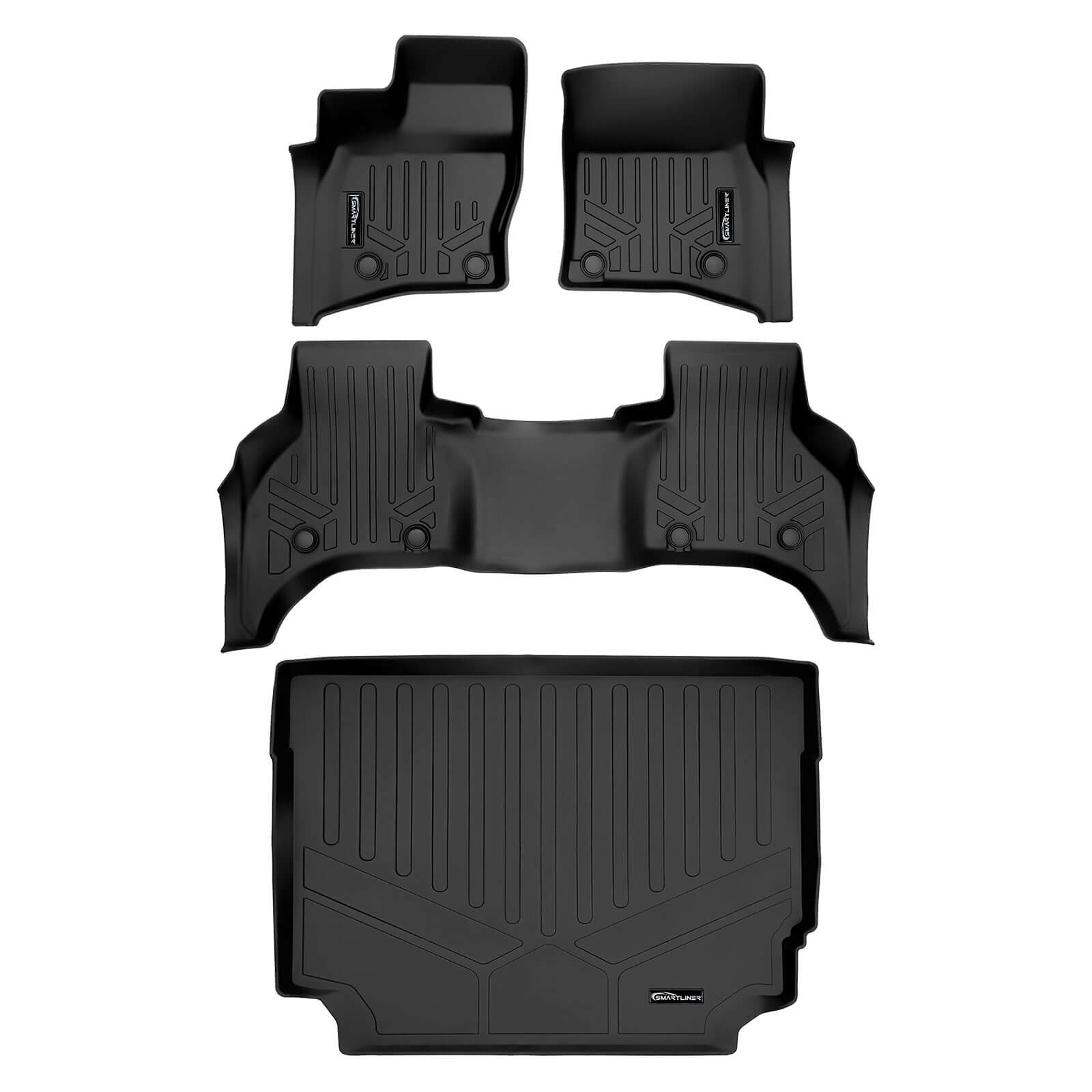 SMARTLINER Custom Fit Floor Liners For 2020-2025 Range Rover Defender 110