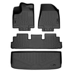 SMARTLINER Custom Fit Floor Liners For 2022-2025 Nissan Pathfinder (7 Passenger)