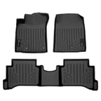 SMARTLINER Custom Fit Floor Liners For 2019-2022 Hyundai Ioniq Hybrid Blue Trim no Subwoofer in Cargo Area (Does Not Fit Electric Models)