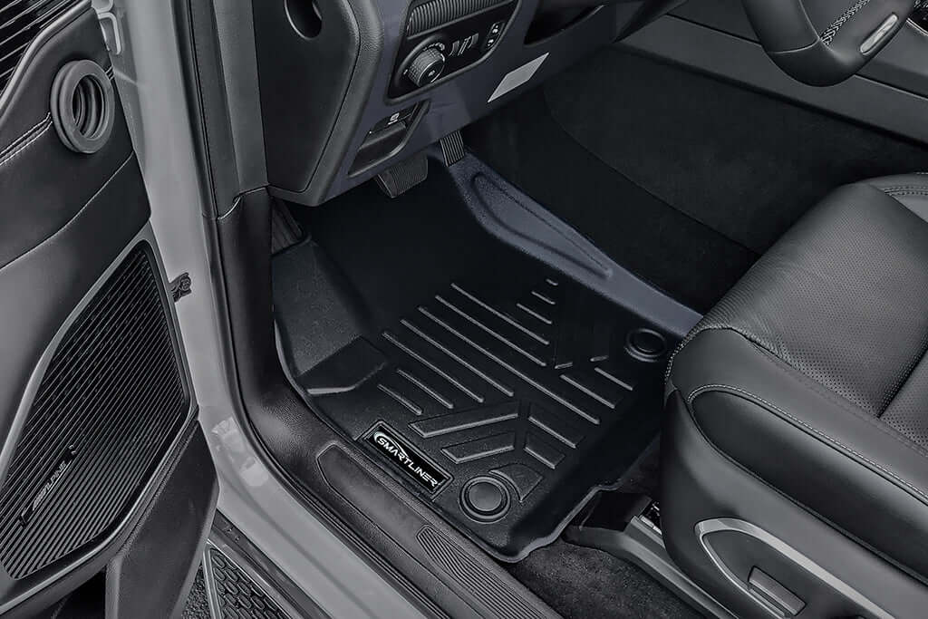 SMARTLINER Custom Fit Floor Liners For 2023-2025 Jeep Grand Wagoneer L (8 Passenger Model)