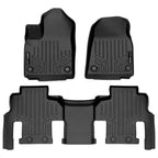 SMARTLINER Custom Fit Floor Liners For 2023-2025 Jeep Wagoneer L (8 Passenger Model)