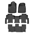 SMARTLINER Custom Fit Floor Liners For 2023-2025 Jeep Grand Wagoneer L (8 Passenger Model)
