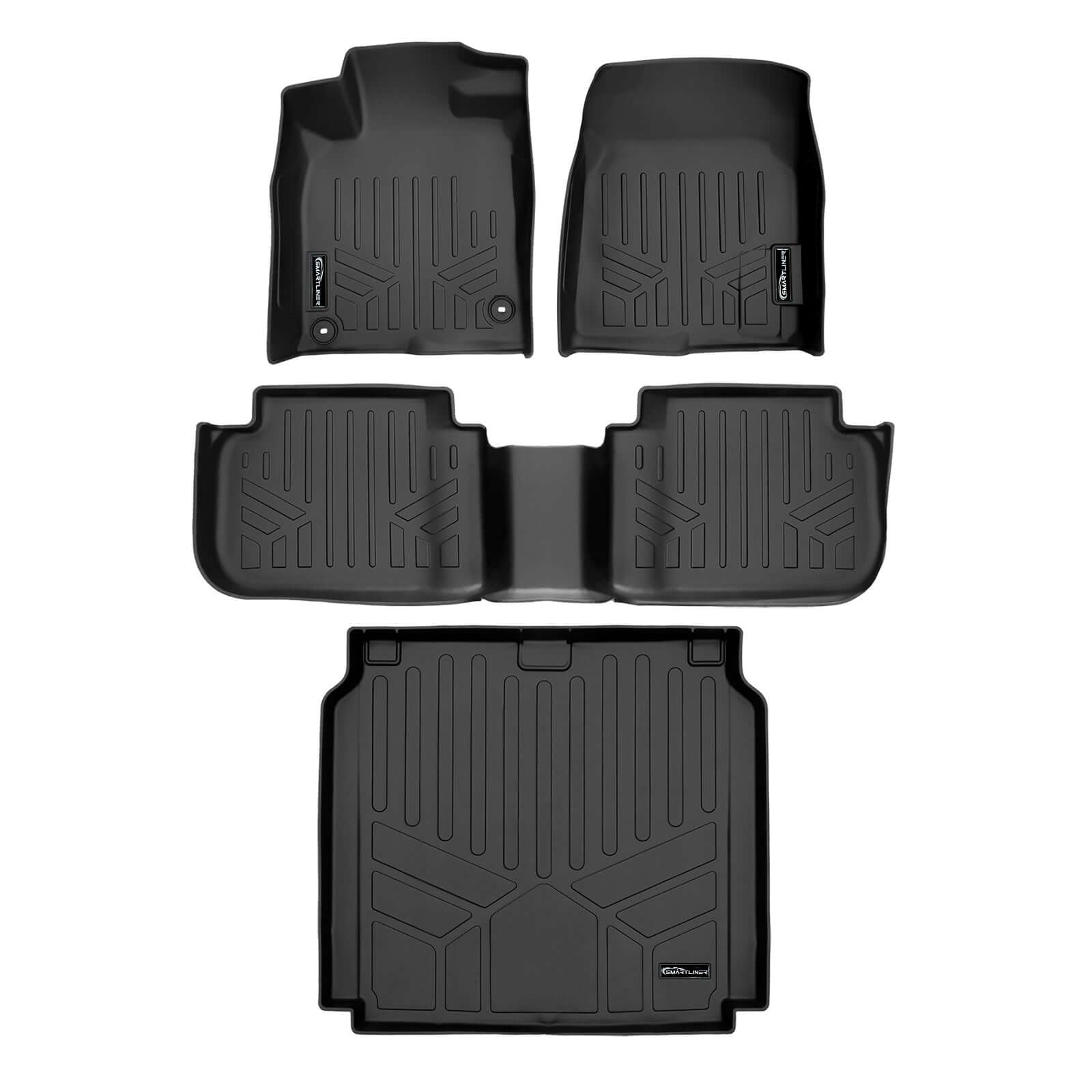 SMARTLINER Custom Fit Floor Liners For 2024-2025 Acura Integra/Integra Type S (without 2nd Row USB Ports)
