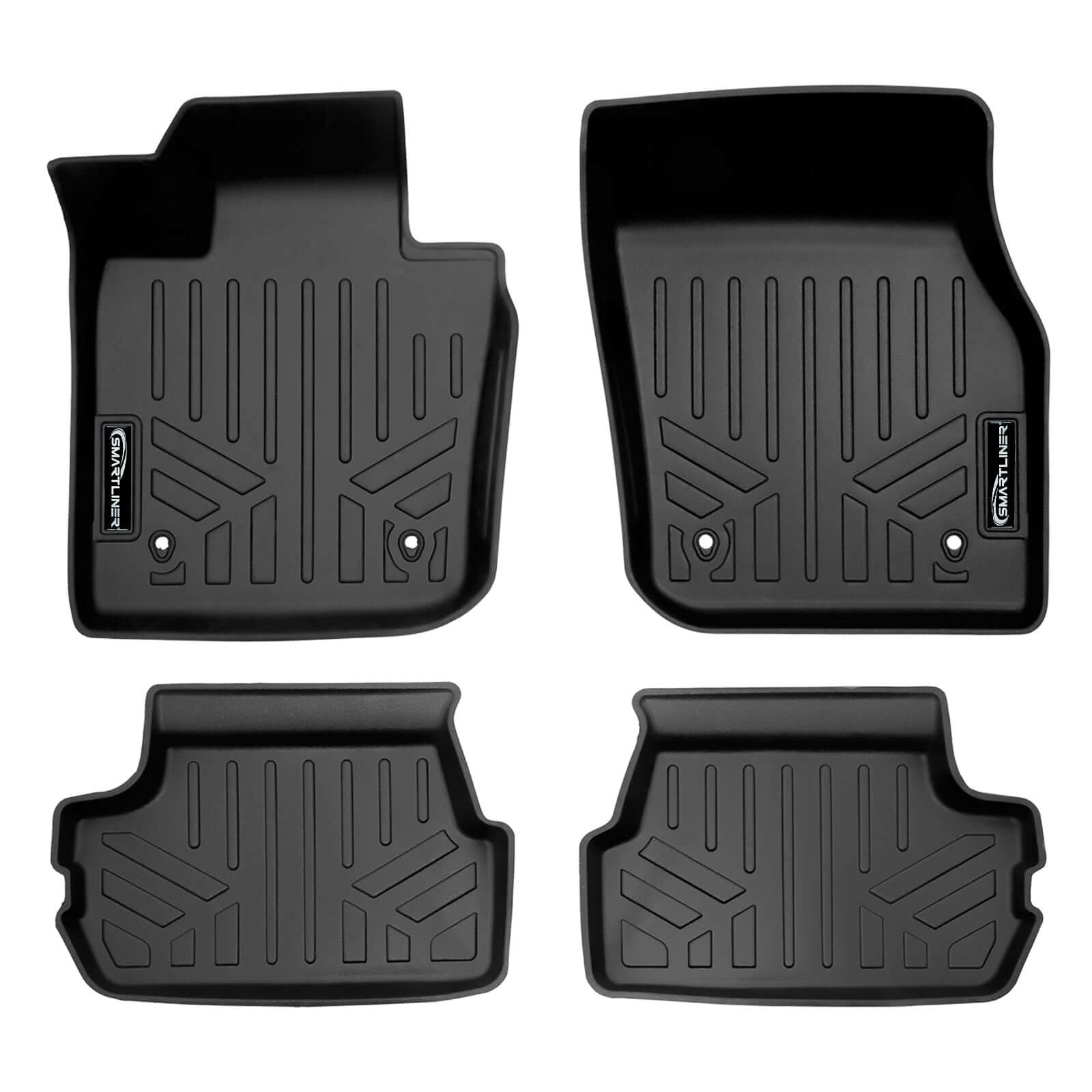 SMARTLINER Custom Fit Floor Liners For 2020-2025 MINI Cooper SE (Electric Models)