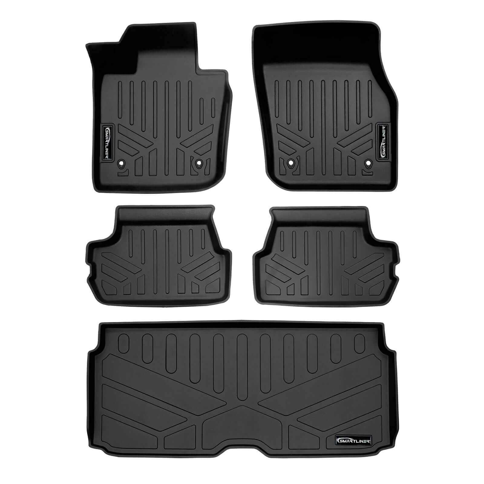 SMARTLINER Custom Fit Floor Liners For 2020-2025 MINI Hardtop 2-Door Automatic Transmission