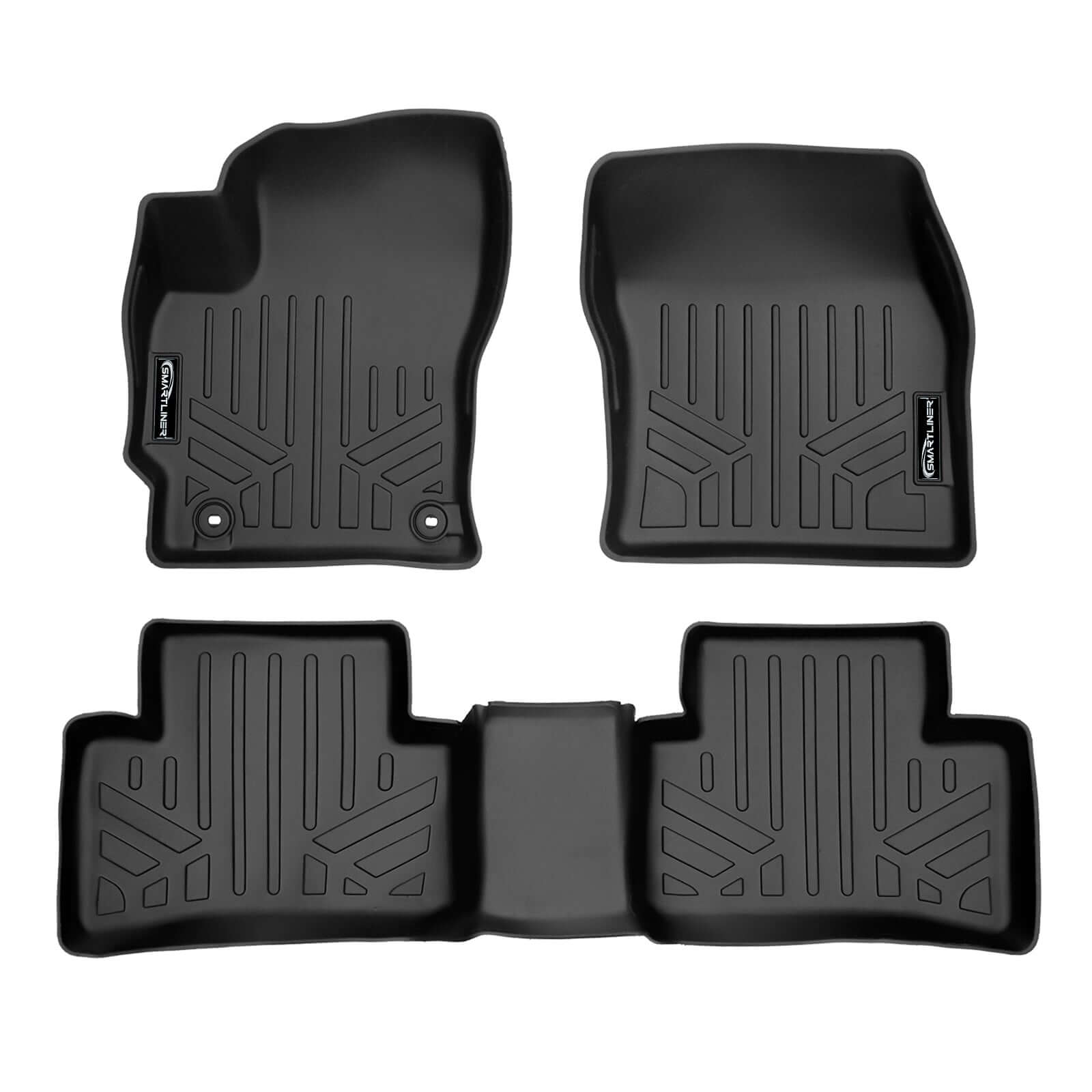 SMARTLINER Custom Fit Floor Liners For 2022-2026 Toyota Corolla Cross (Fits FWD)
