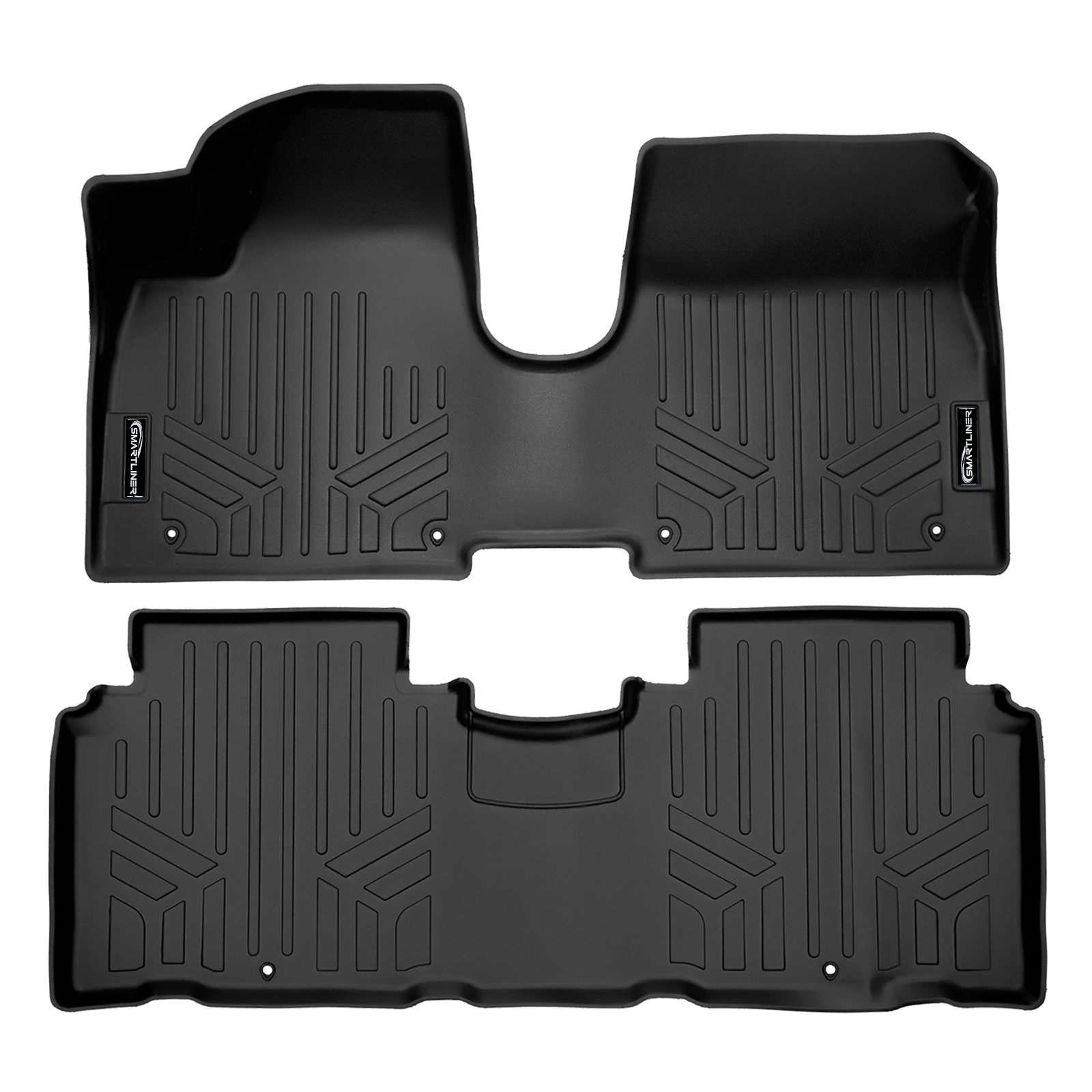 SMARTLINER Custom Fit Floor Liners For 2022-2024 Hyundai IONIQ 5 with moveable console