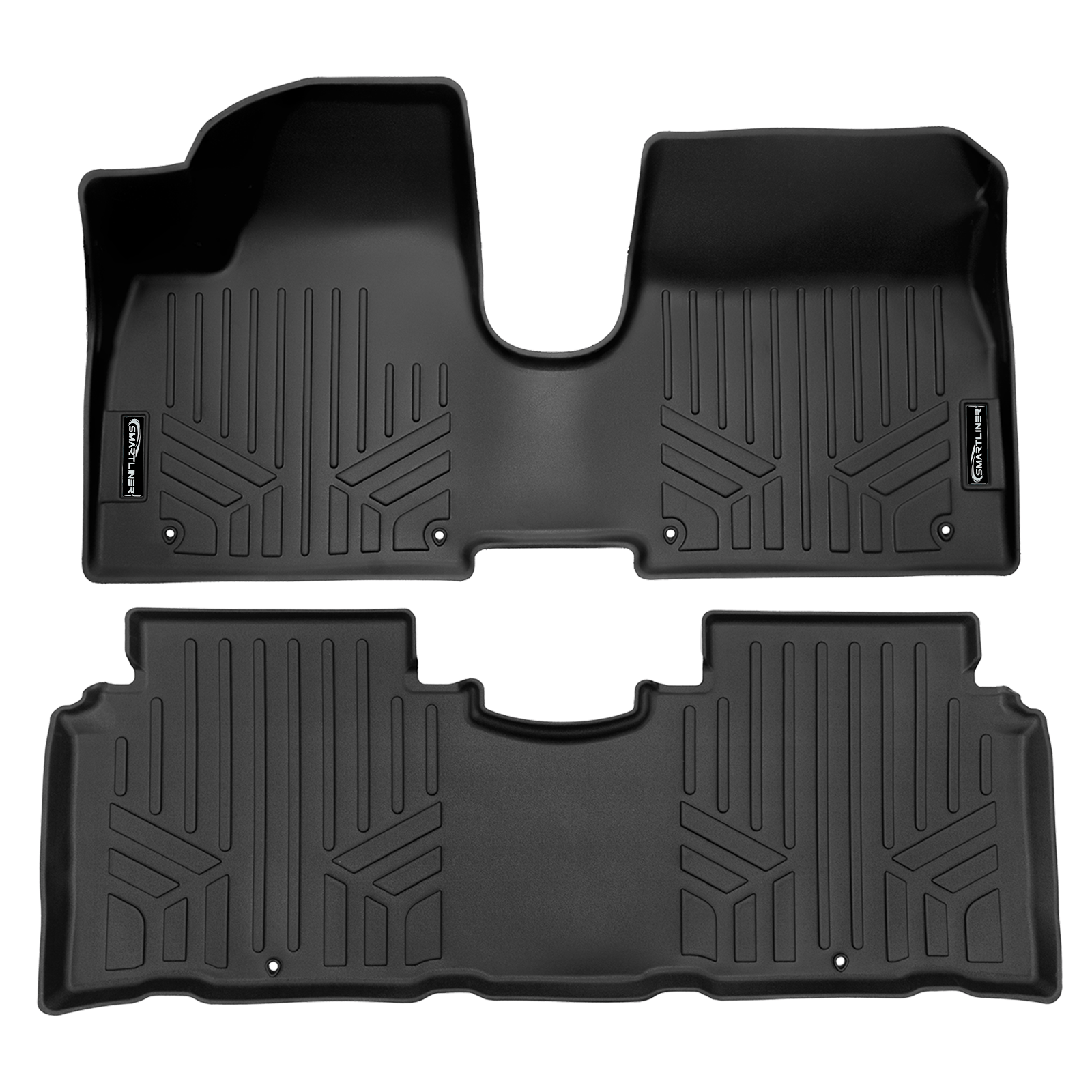 SMARTLINER Custom Fit Floor Liners For 2022-2024 Hyundai IONIQ 5 With fixed console