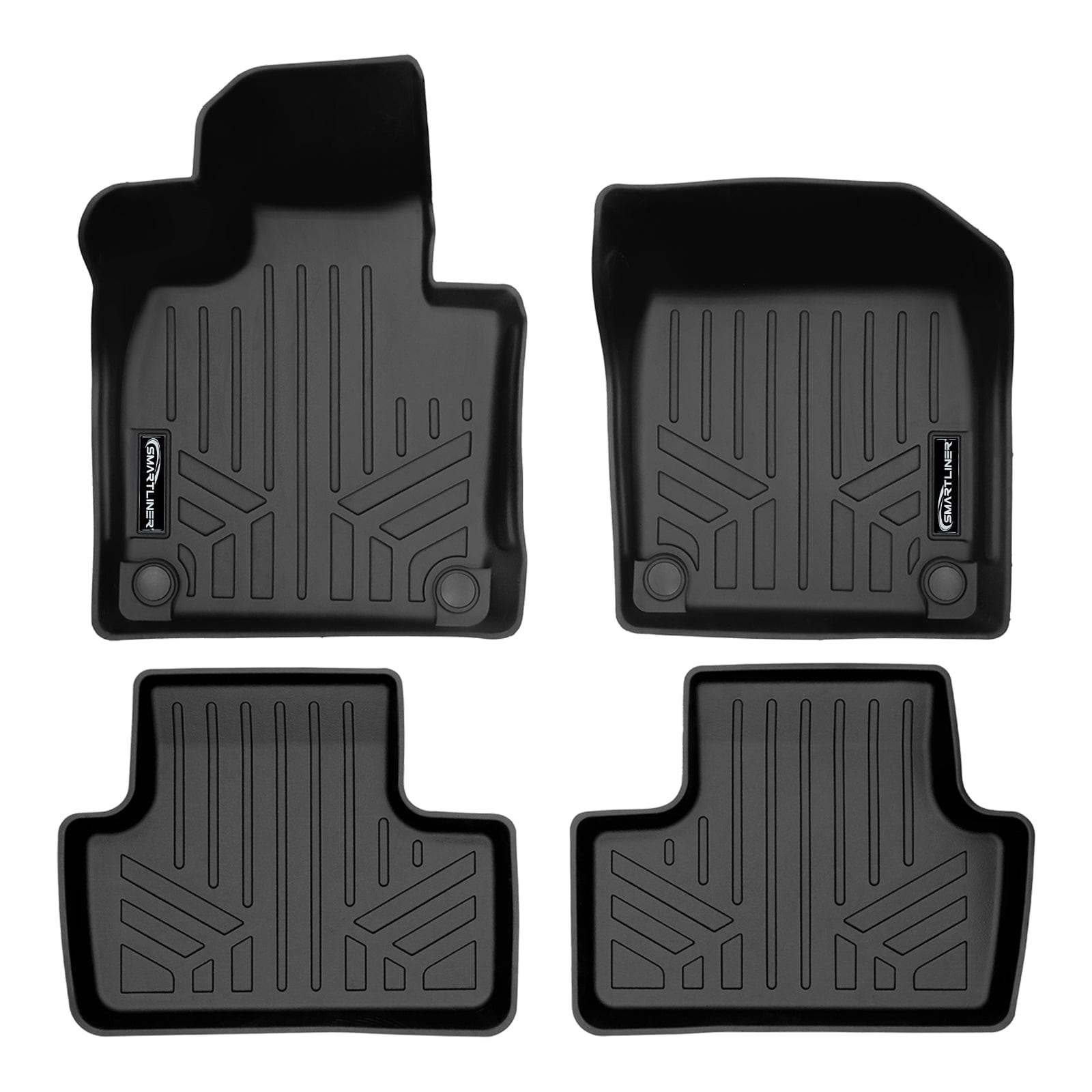 SMARTLINER Custom Fit Floor Liners For 2018-2025 Volvo XC60 (Hybrid Models)/ Volvo XC60 Recharge