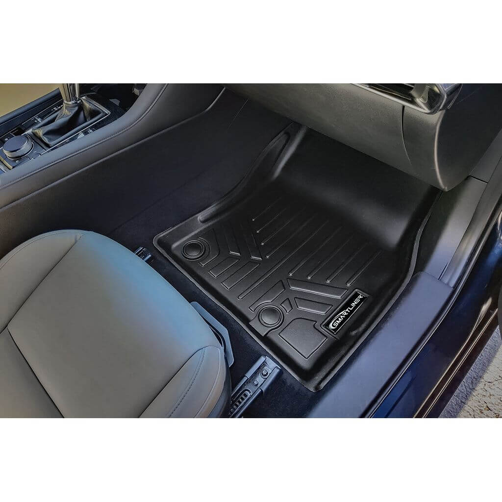 SMARTLINER Custom Fit Floor Liners For 2019-2025 Mazda 3 FWD (Sedan)