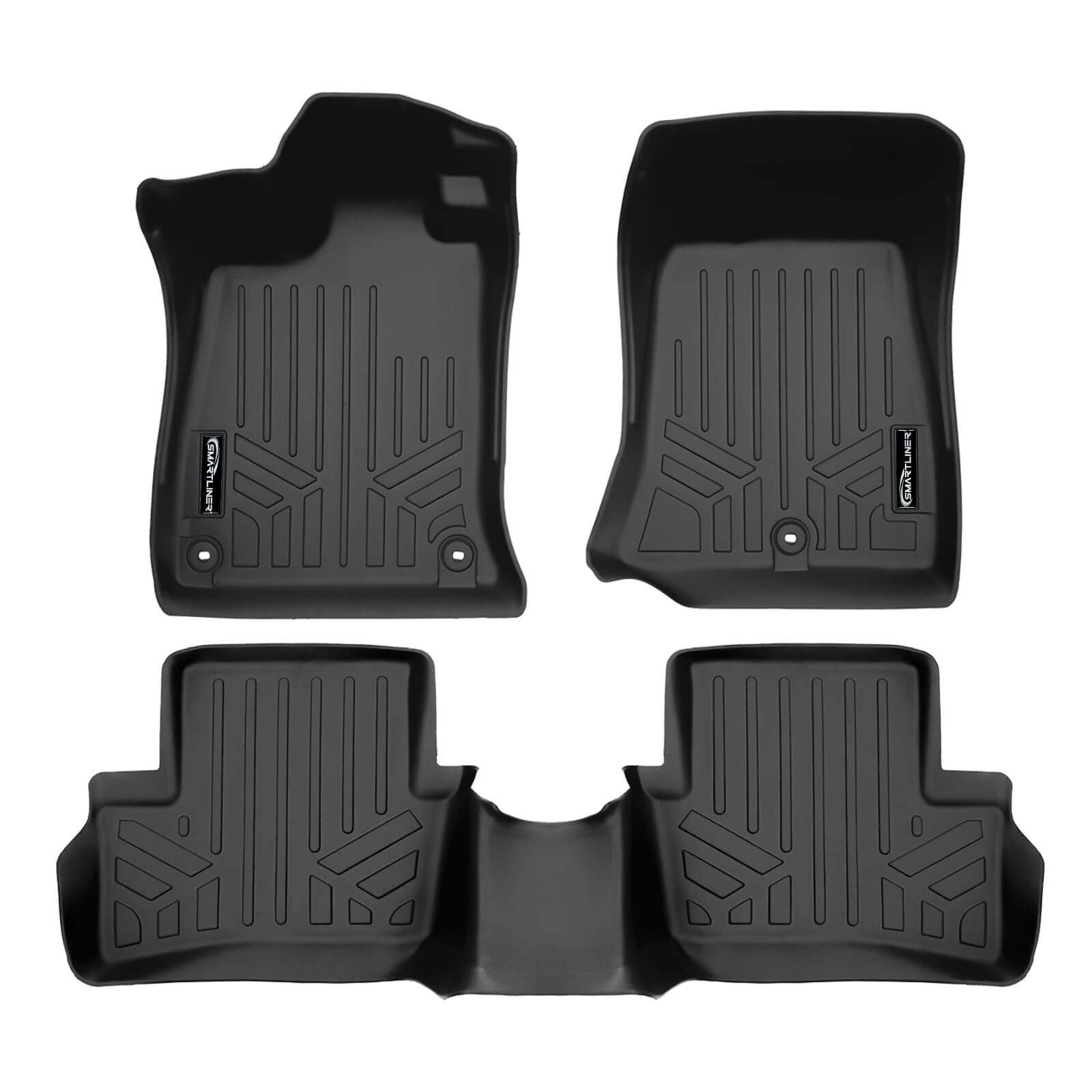 SMARTLINER Custom Fit Floor Liners For 2021-2025 Acura TLX (Fits FWD (Front Wheel Drive) and AWD (All Wheel Drive) models )
