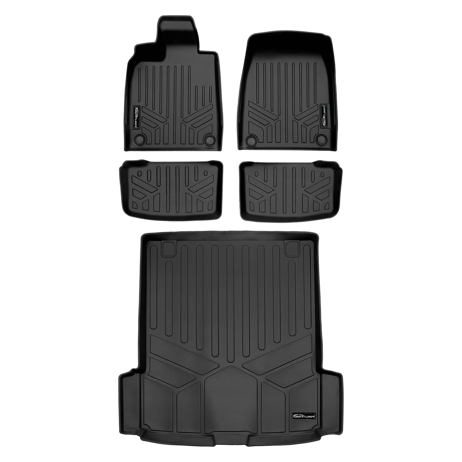 SMARTLINER Custom Fit Floor Liners For 2022-2025 Audi RS E-tron GT