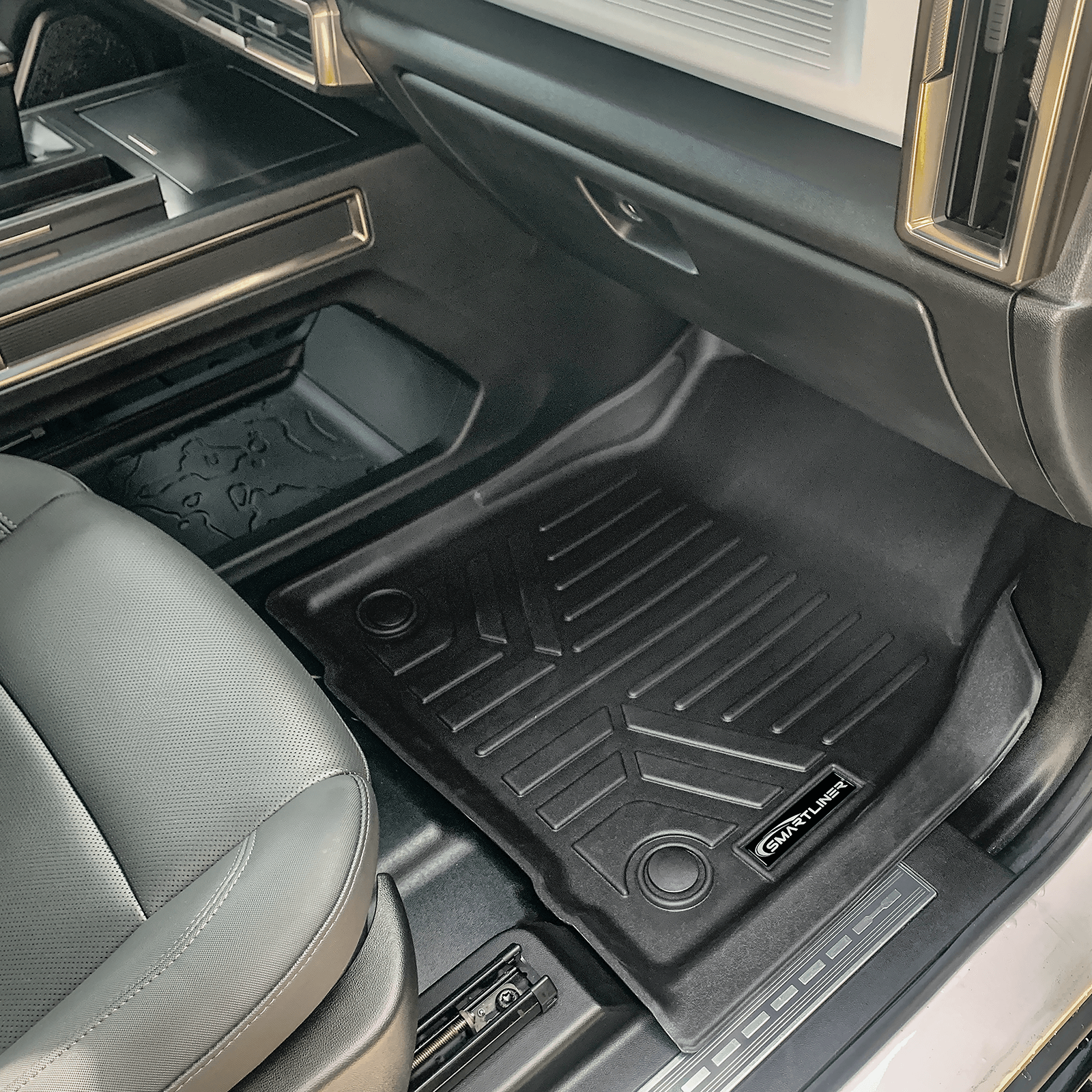 SMARTLINER Custom Fit Floor Liners For 2022-2025 GMC Hummer EV Pickup