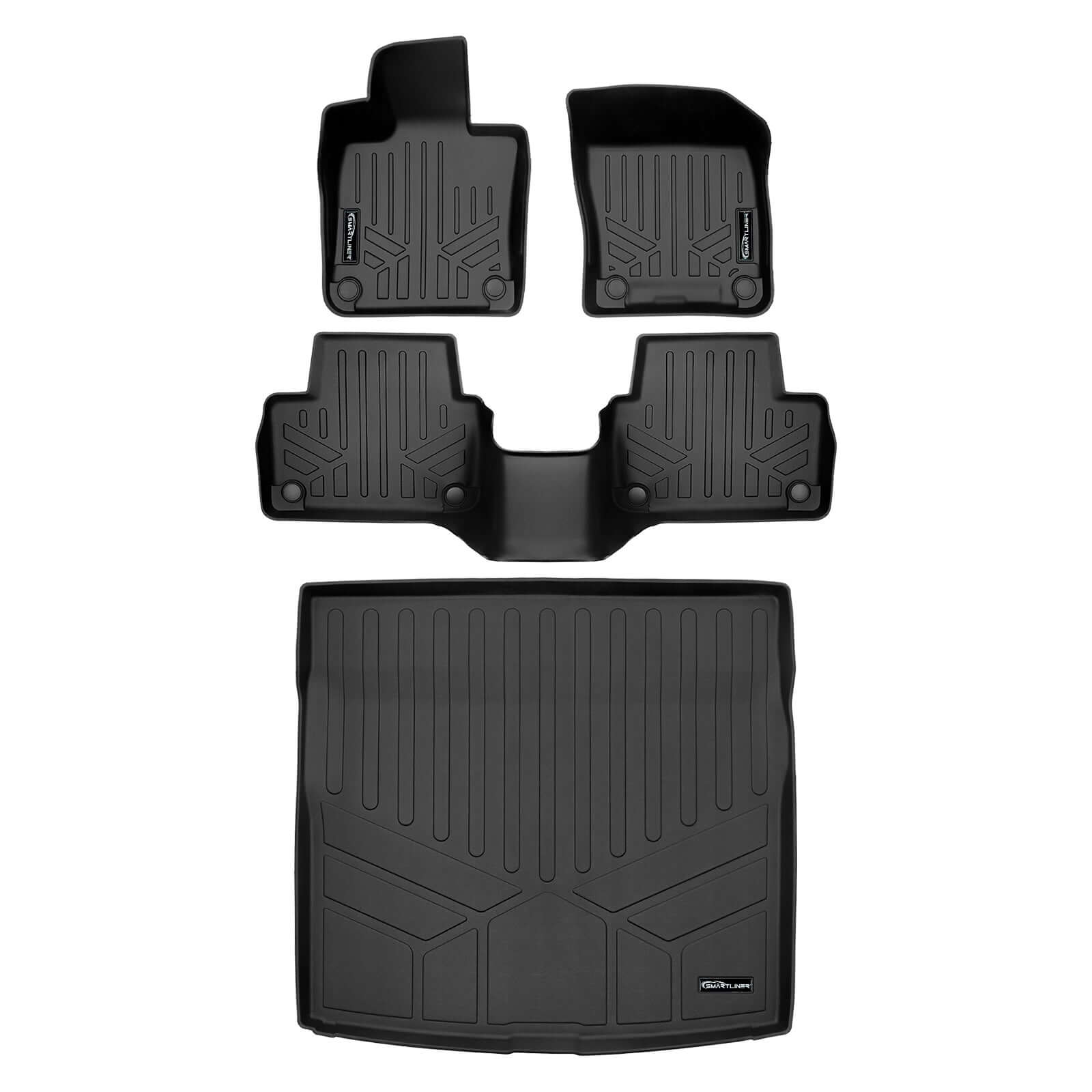 SMARTLINER Custom Fit Floor Liners For 2019-2025 Volvo S60