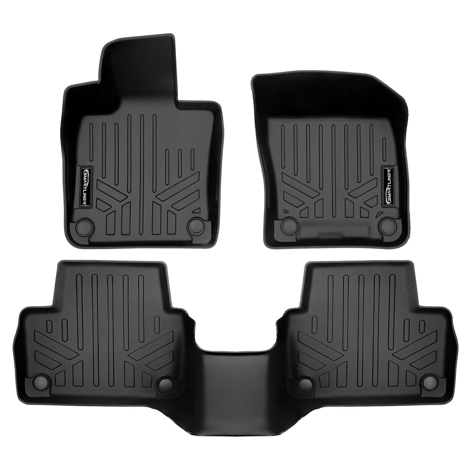 SMARTLINER Custom Fit Floor Liners For 2020-2025 Volvo V60 Cross Country