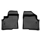 SMARTLINER All Weather Custom Fit Floor Liner Compatible With 2024-2025 Toyota Tacoma Carpet Xtra Cab with Manual Transmission