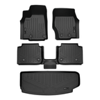 SMARTLINER Custom Fit Floor Liners For 2021-2025 Jeep Grand Cherokee L with 2nd Row Bucket Seats With Center Console