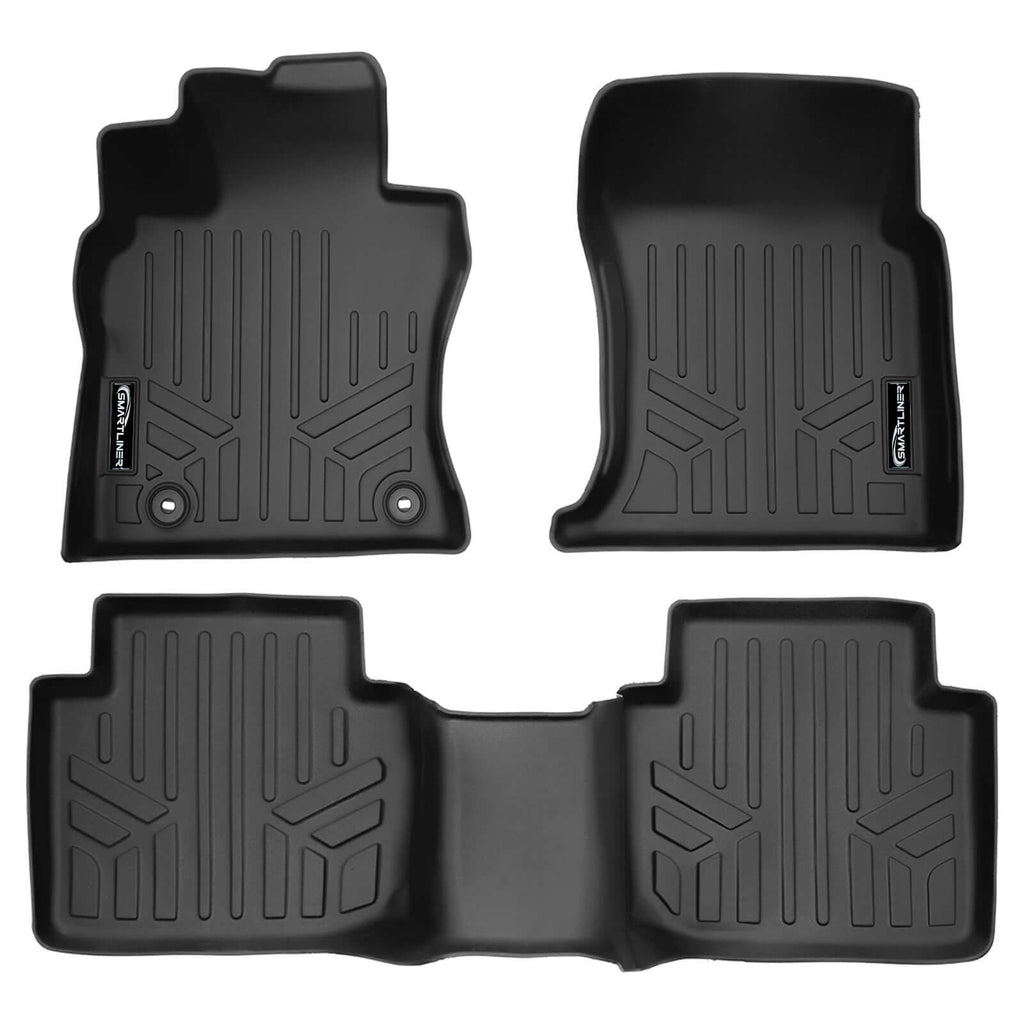SMARTLINER Custom Fit Floor Liners For 2018-2025 Toyota Camry AWD Models Only (No Hybrid)