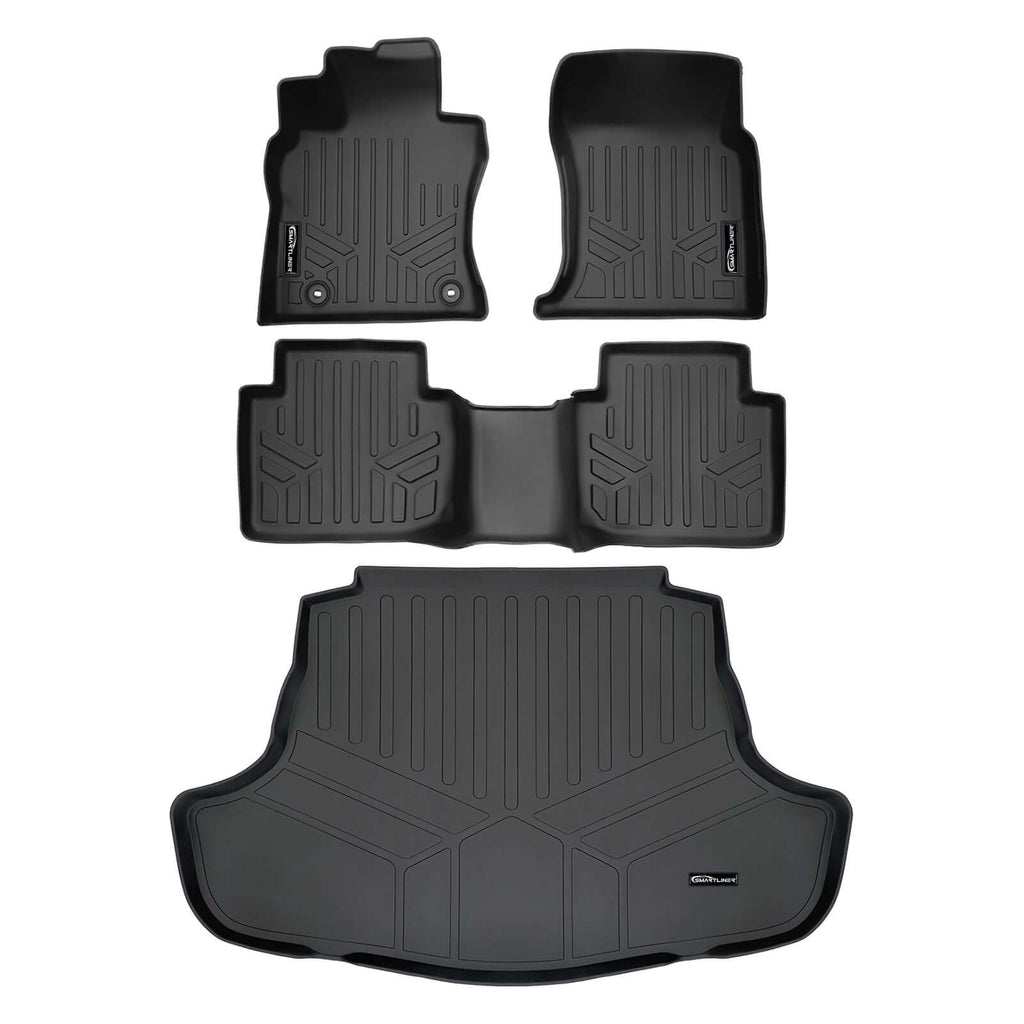 SMARTLINER Custom Fit Floor Liners For 2018-2025 Toyota Camry AWD Models Only (No Hybrid)