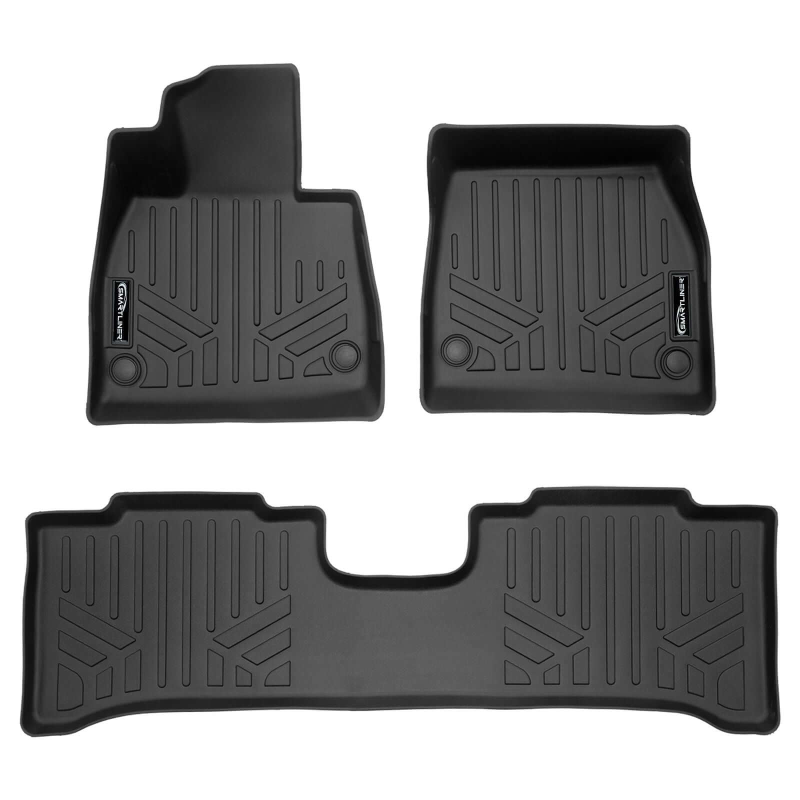 SMARTLINER Custom Fit Floor Liners For 2023-2025 Mercedes-Benz EQE (SUV Models Only)