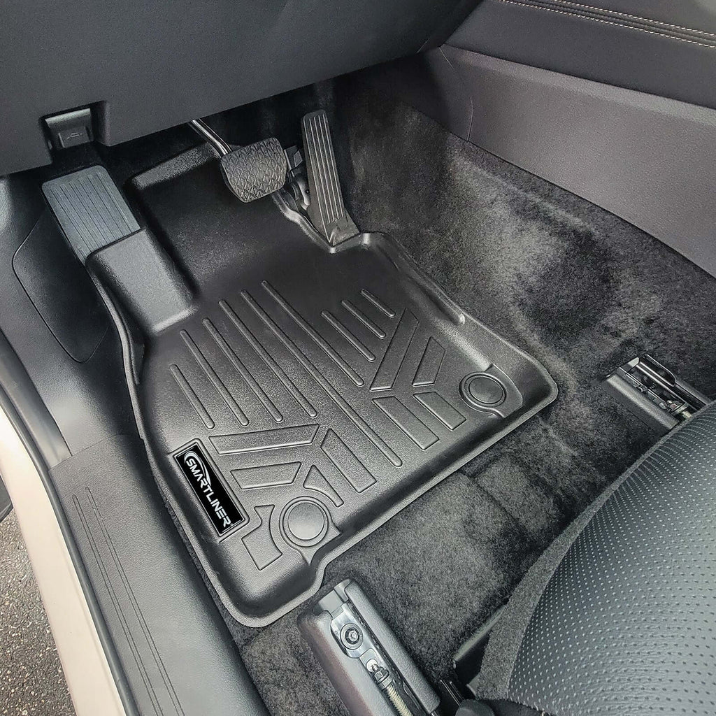 SMARTLINER Custom Fit Floor Liners For 2024-2025 Mazda CX-90 Plug-In Hybrid (Only Fits 2nd Row Bucket Seats With No Center Console)