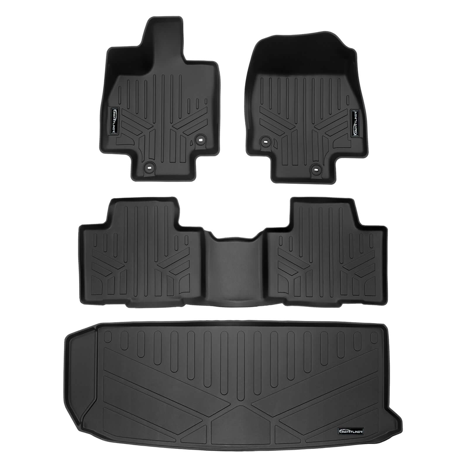 SMARTLINER Custom Fit Floor Liners For 2024 - 2026 Grand Highlander