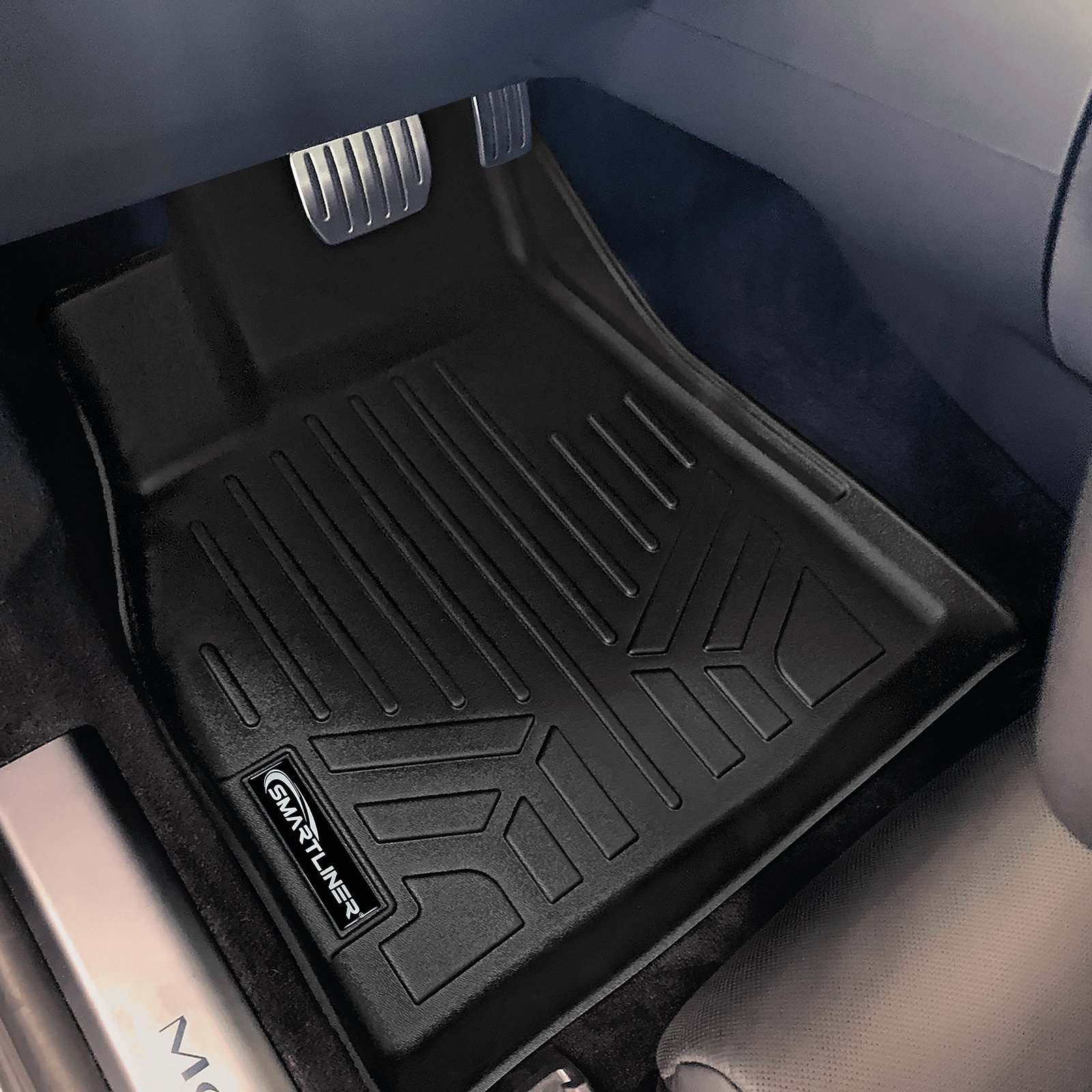 SMARTLINER Custom Fit Floor Liners For 2021-2024 Tesla Model S