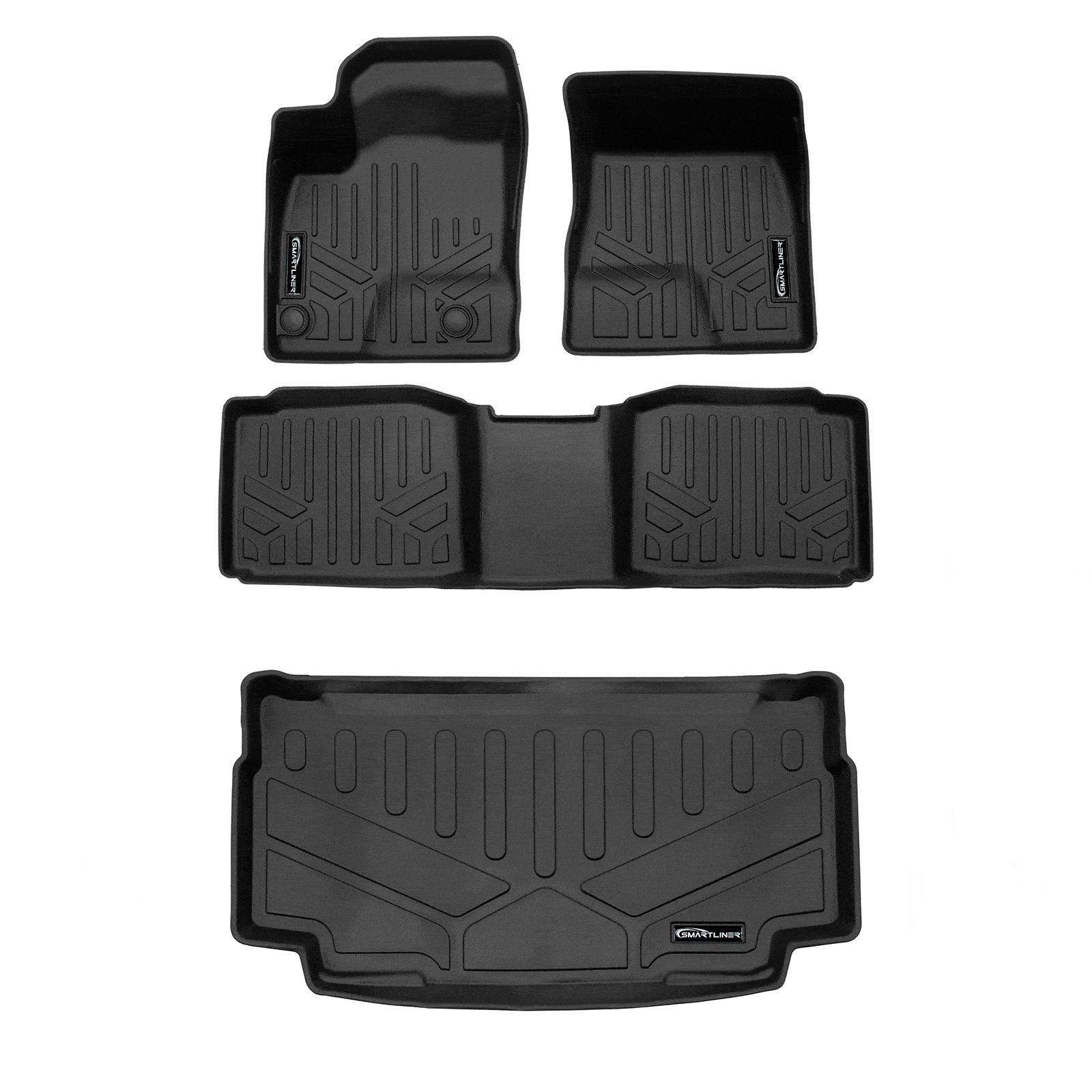 SMARTLINER Custom Fit Floor Liners For 2023-2025 Mitsubishi Outlander PHEV