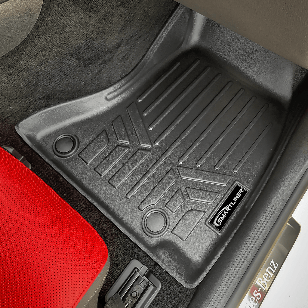 SMARTLINER Custom Fit Floor Liners For 2022-2025 Mercedes Benz C-Class (Sedan Models Only)