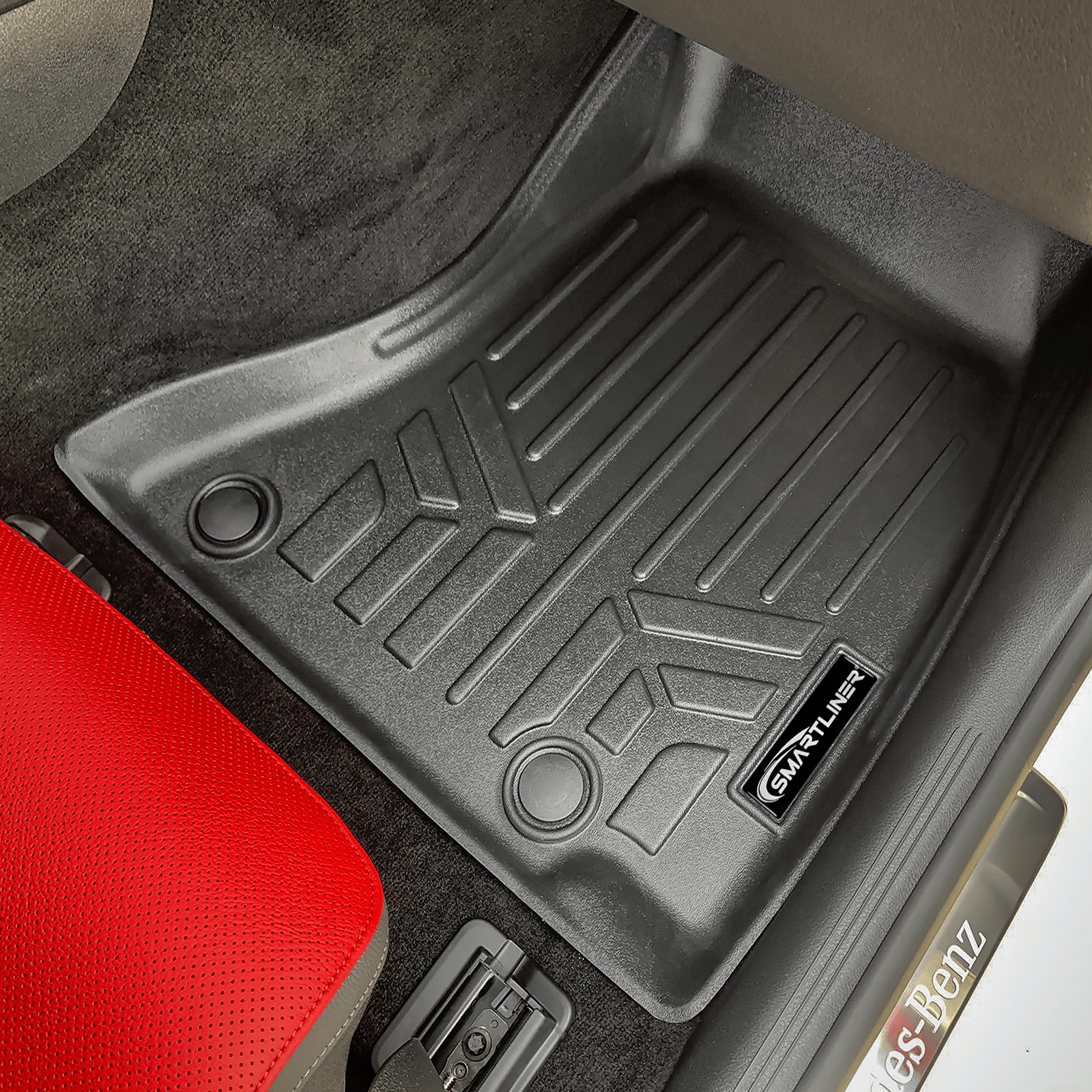 SMARTLINER Custom Fit Floor Liners For 2022-2025 Mercedes Benz C-Class (Sedan Models Only)
